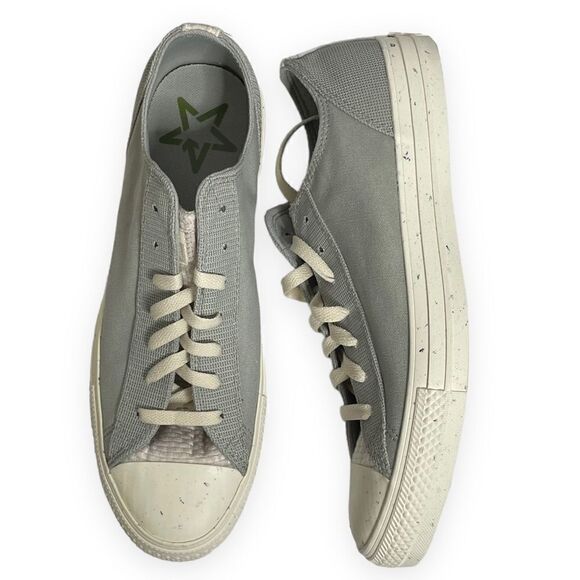 Converse CTAS Chuck Taylor All Star Ox Sneakers Shoes Gray Unisex Low Tops - Picture 1 of 14